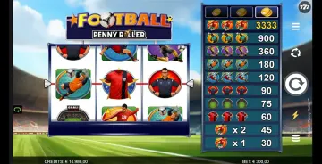 Football Penny Roller