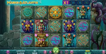 Masks Of Atlantis Menu
