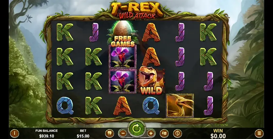 T Rex Wild Attack